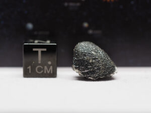 Puerto Lapice (eucrite) - 2.48g fragment crusted