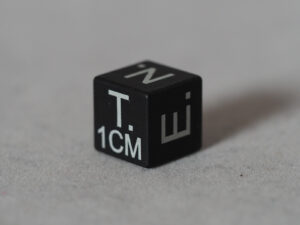 Scale cube - 1 cm3