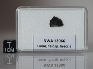 NWA 12966 (lunar) - 0.129g part slice