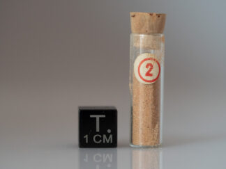 Tatahouine (diogenite) sand vial