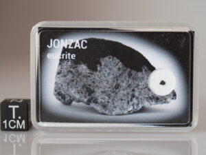 Jonzac (eucrite) - crusted fragment nr 23