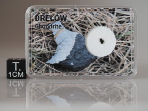 Drelów (L6 chondrite) - fragment crusted nr 1