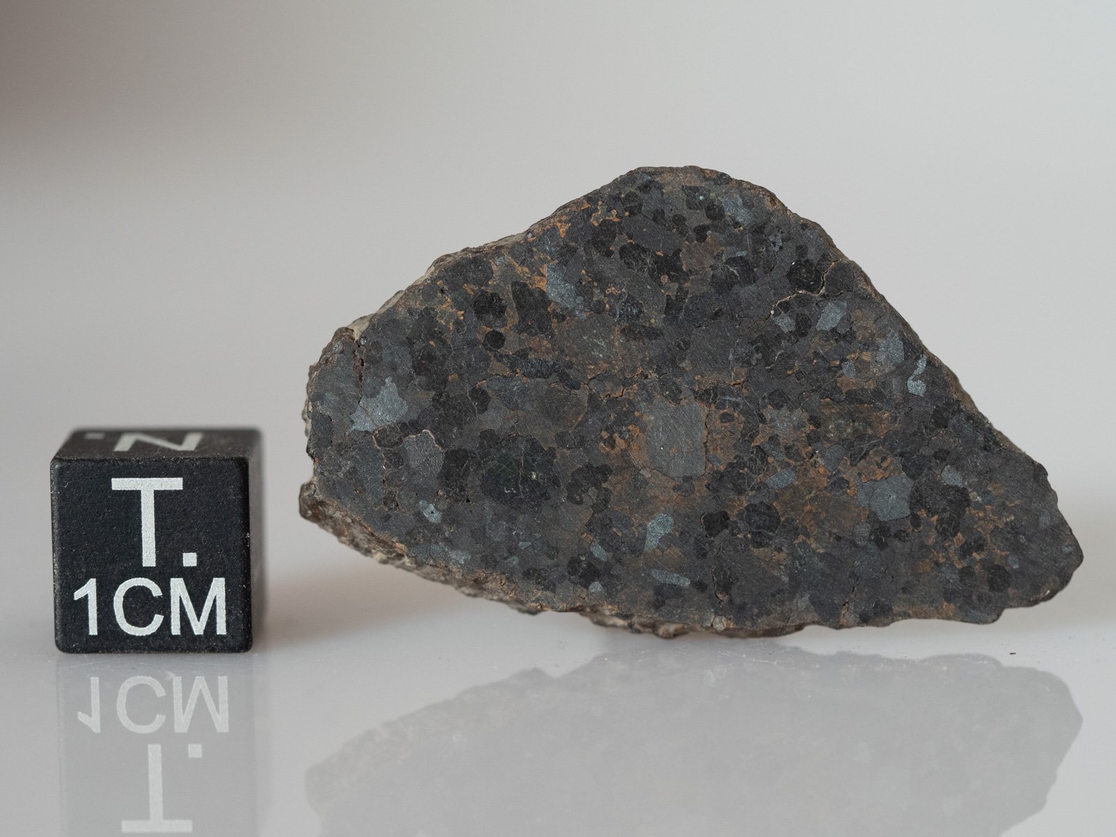 Hurghada 001 (ureilite) - 4.28 g slice - Image 4