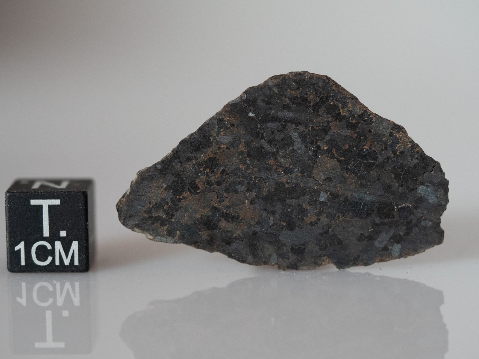 Hurghada 001 (ureilite) - 4.28 g slice - Image 3