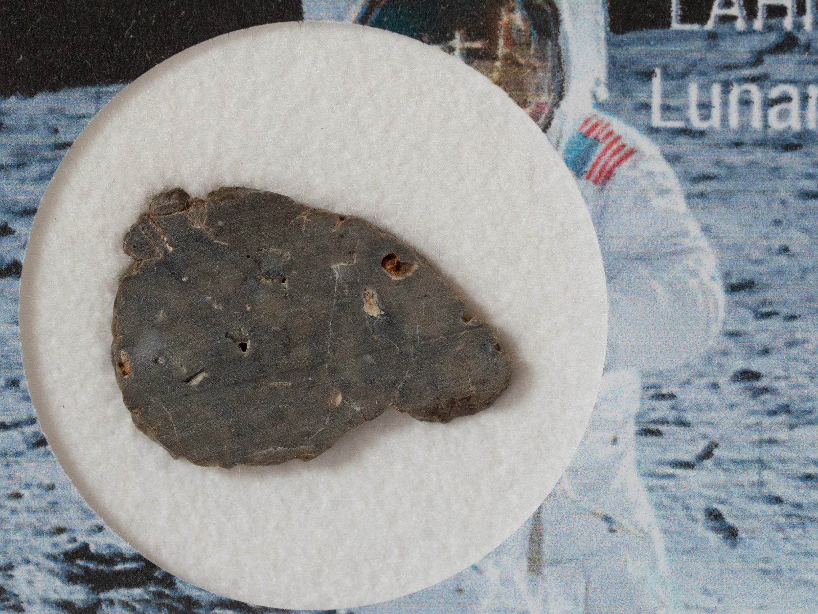 Lahmada 020 (feldsp. breccia) - 0.459g slice - Image 2