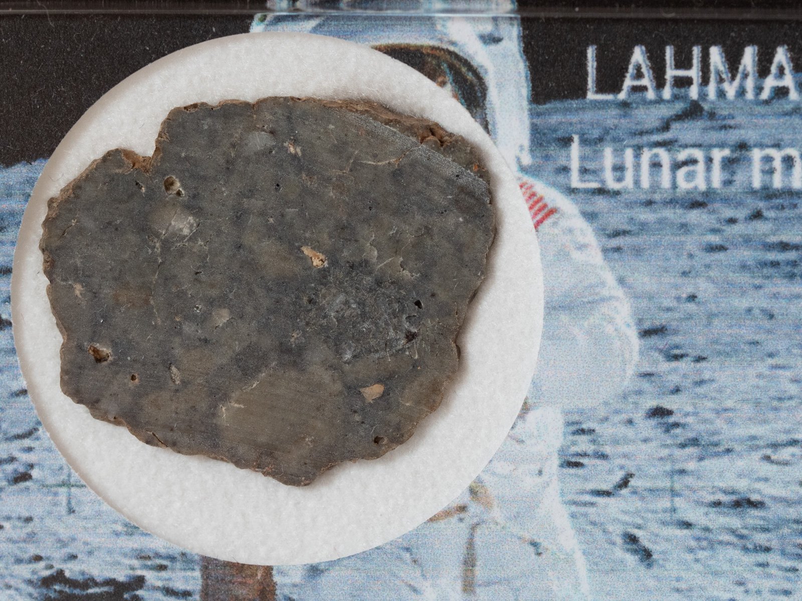 Lahmada 020 (feldsp. breccia) - 0.680g slice - Image 2