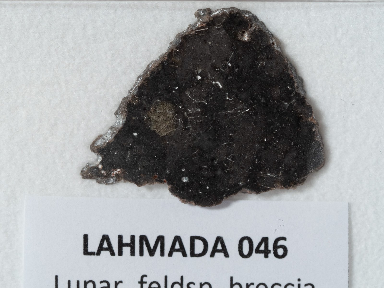 Lahmada 046 (feldsp. breccia) - 1.155g slice - Image 2