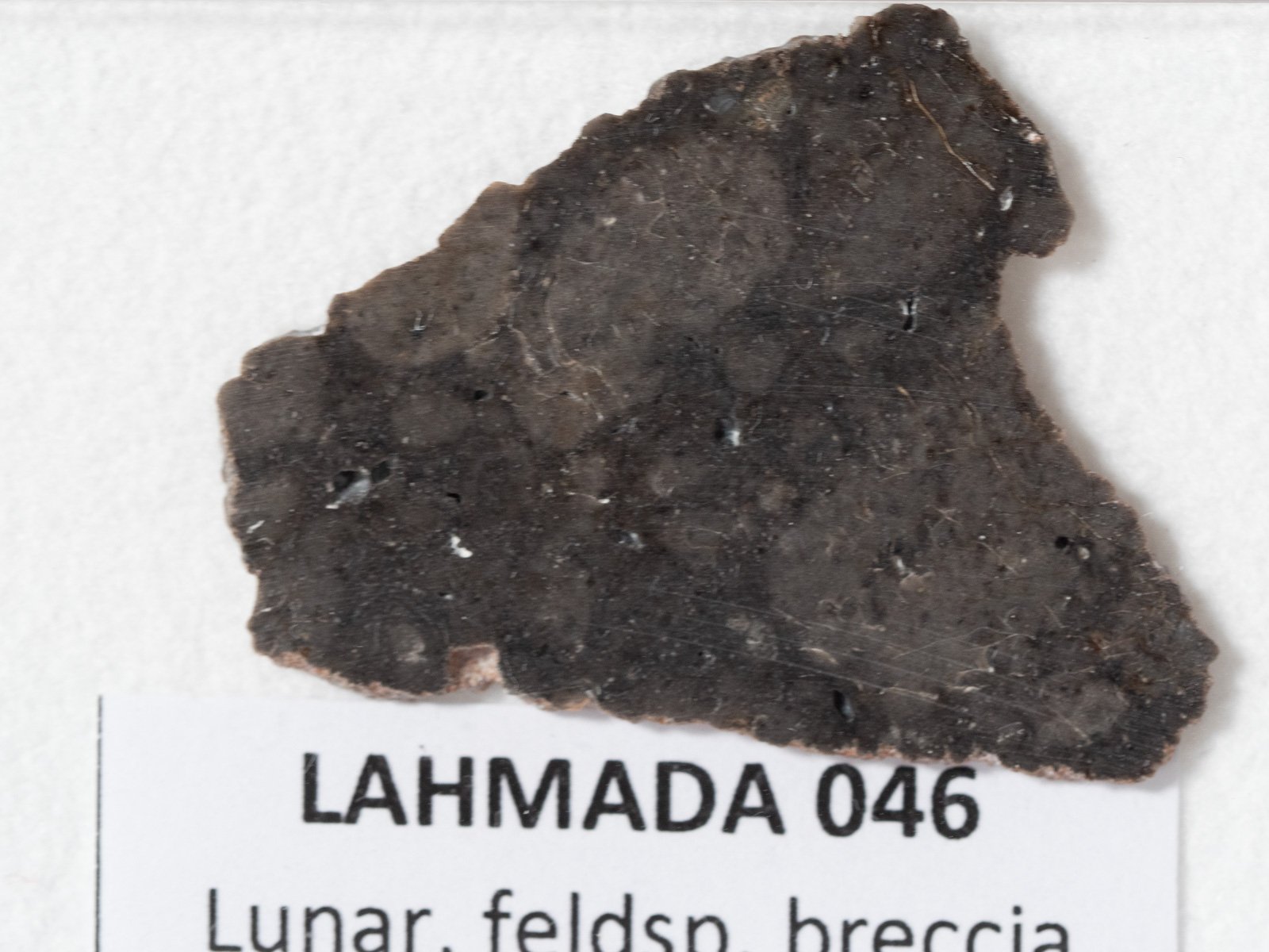 Lahmada 046 (feldsp. breccia) - 1.62g slice - Image 2