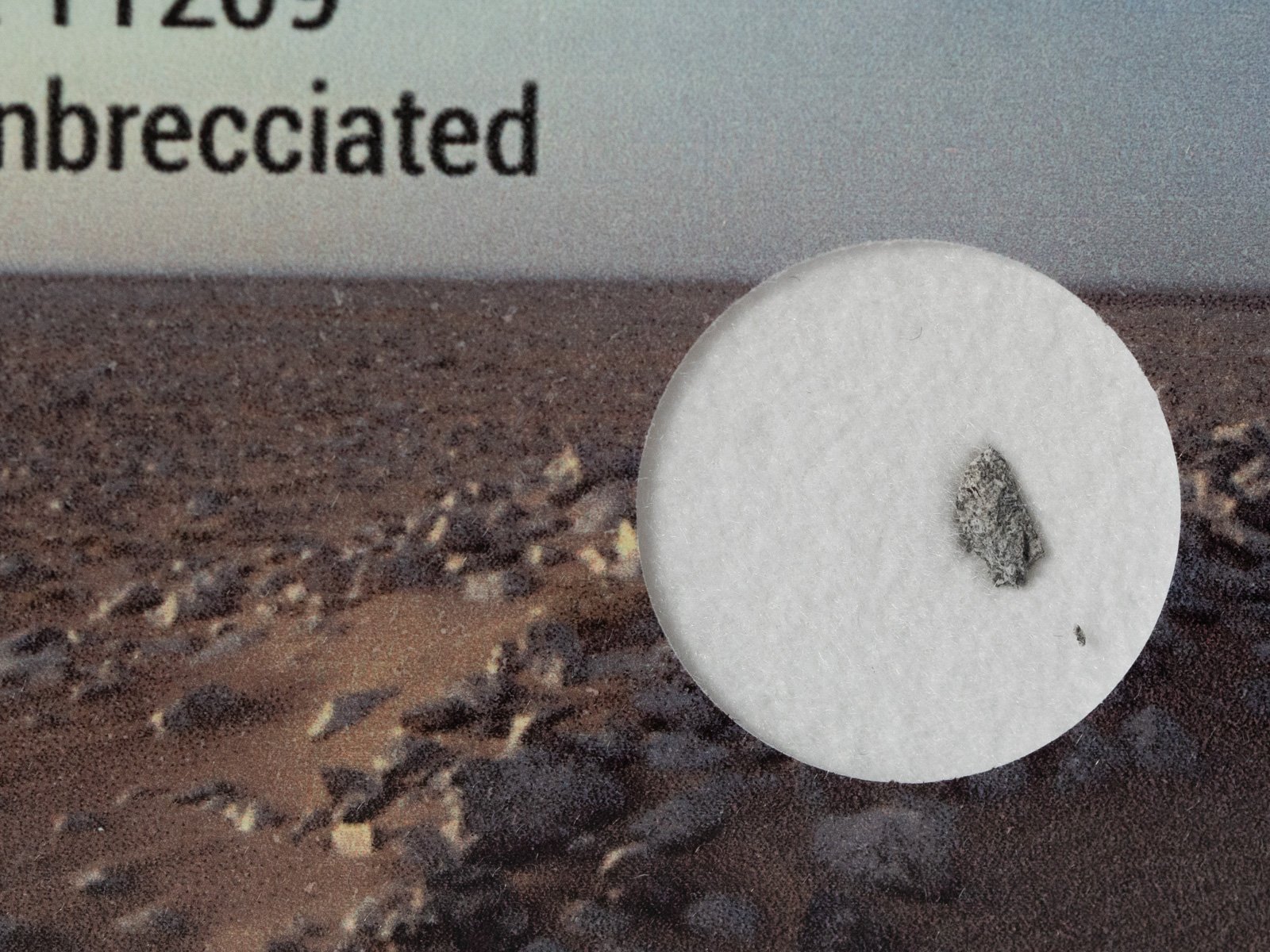 NWA 11209 (eucrite) - fragment nr 21 - Image 2