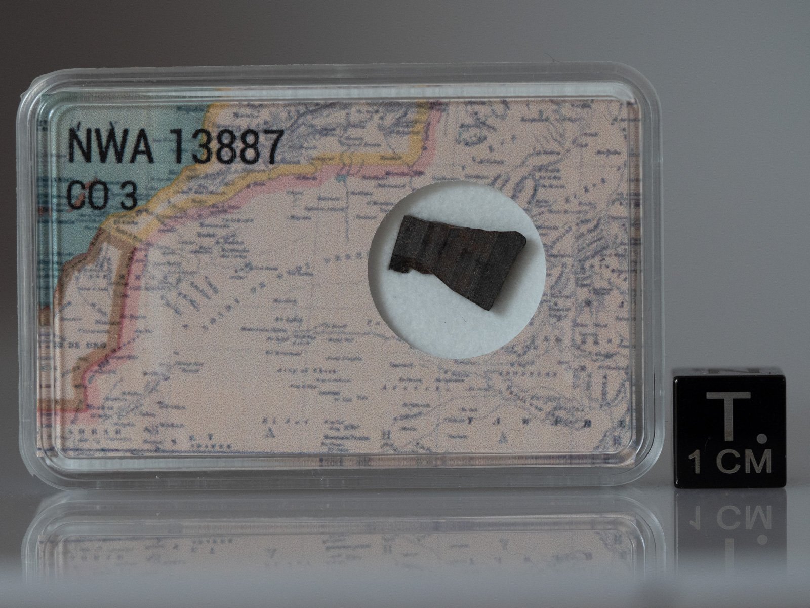 NWA 13887 (CO3) - 0.335g part slice