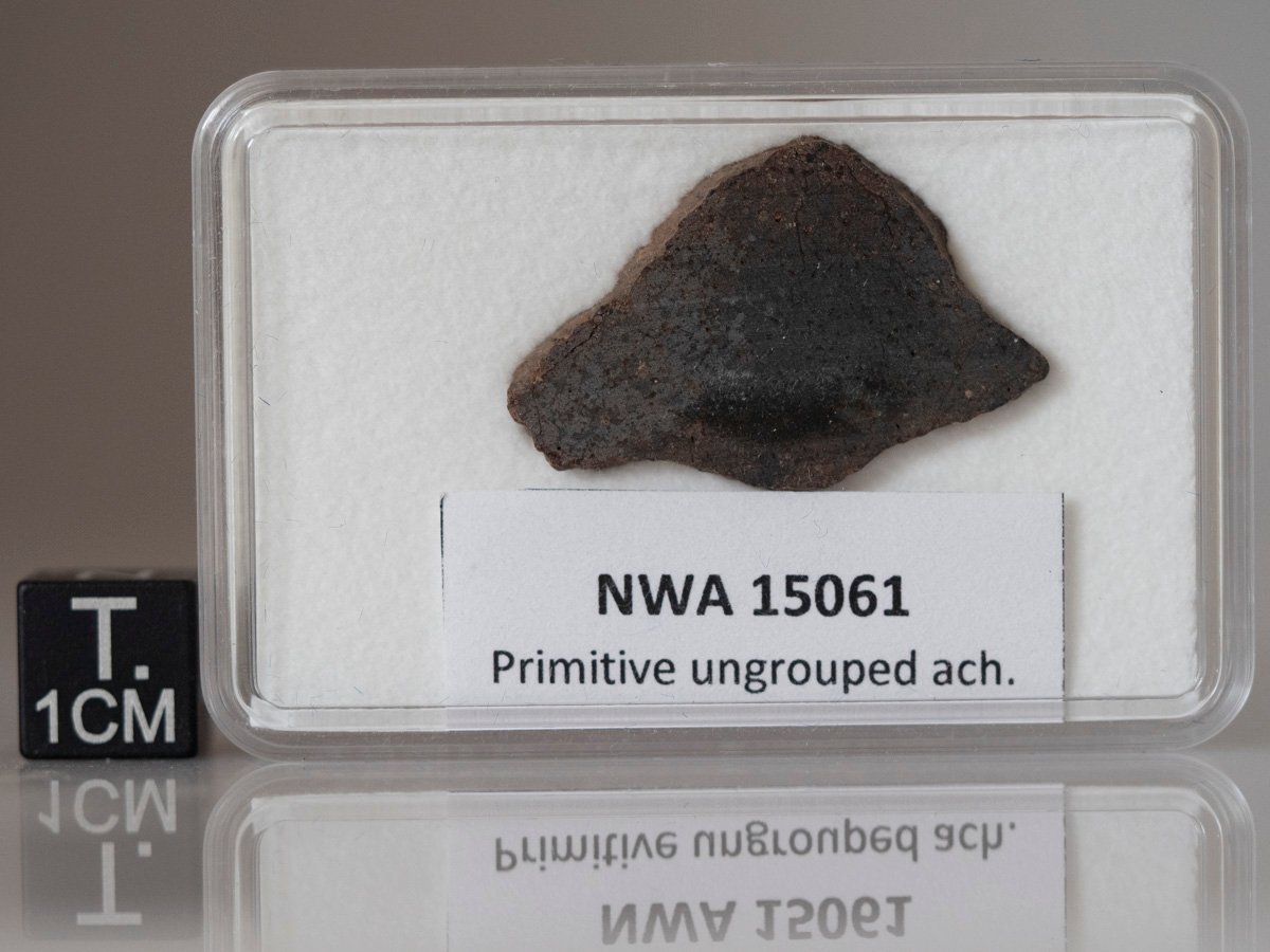 NWA 15061 (prim. achondrite) - 2.40g slice