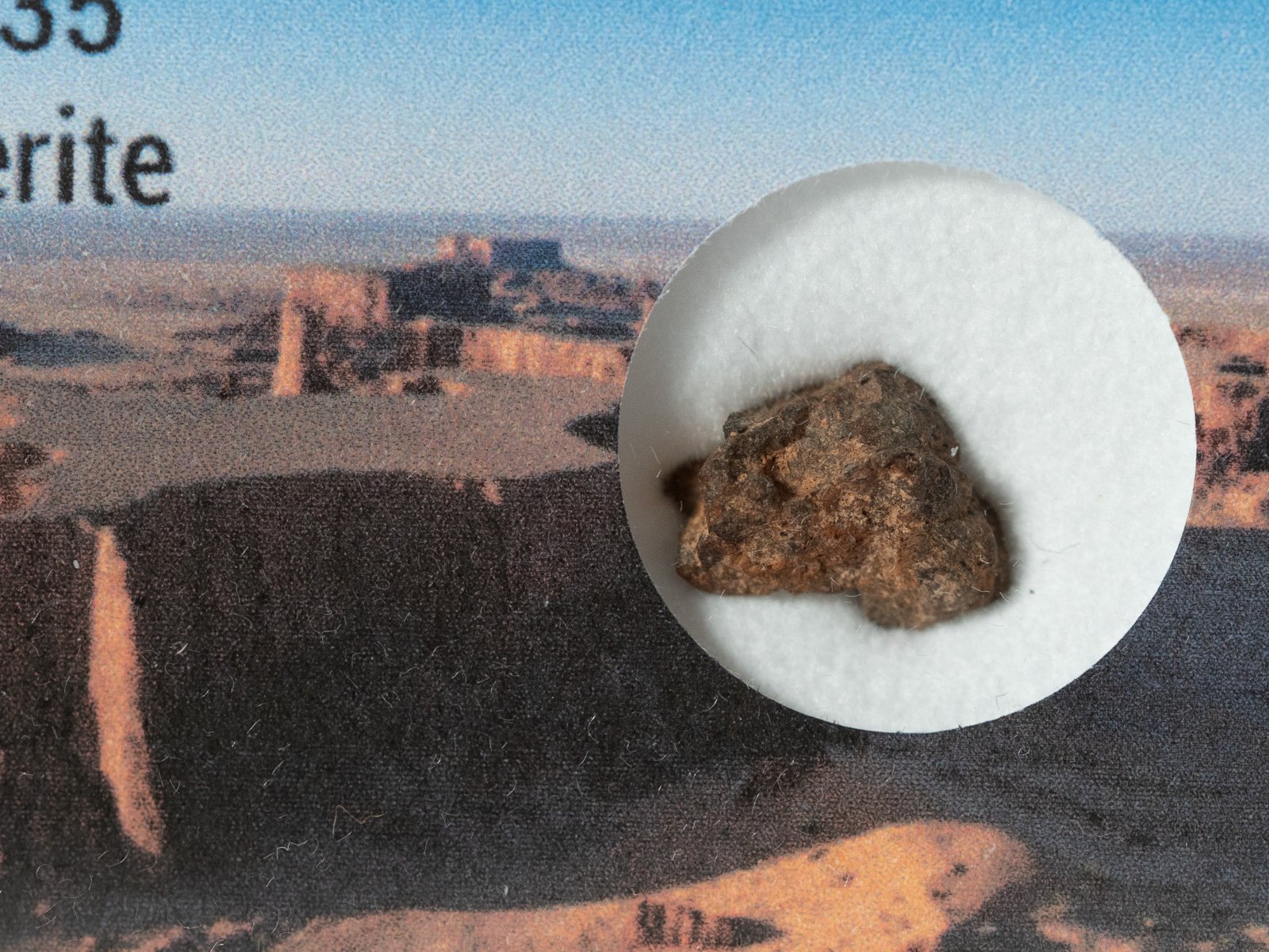 NWA 5335 (mesosiderite) - 0.511g fragment - Image 2