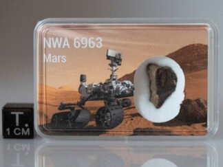 NWA 6963 (shergottite) - 1.18g fragment with crust