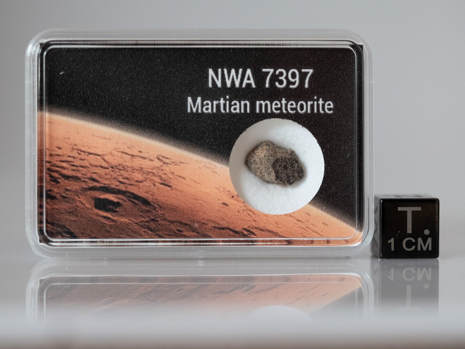 NWA 7397 (shergottite) - 0.60g fragment crusted