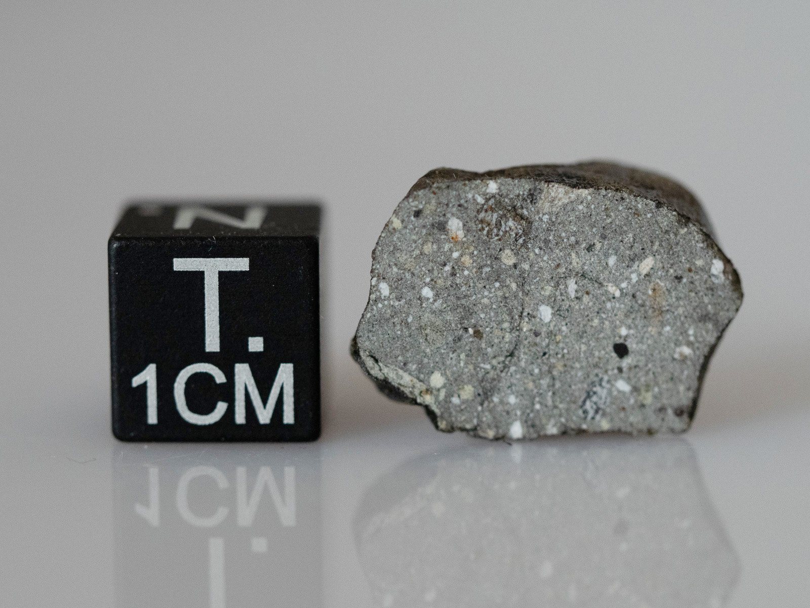 Saricicek (howardite) - 2.931g endcut with crust