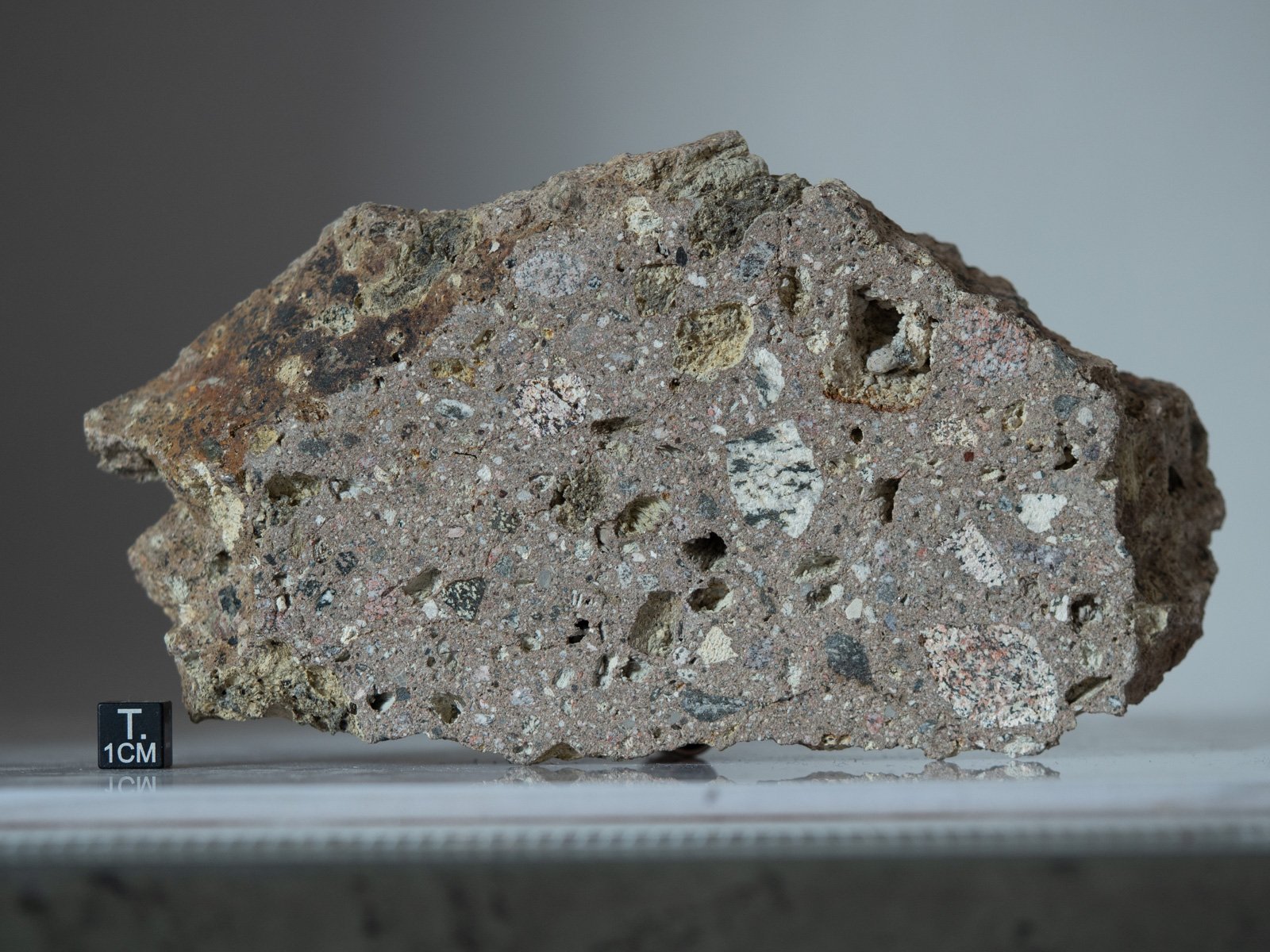 Ries Crater (impactite) - 630g slice - Image 2