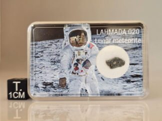 Lahmada 020 (feldsp. breccia) - 0.078g part slice