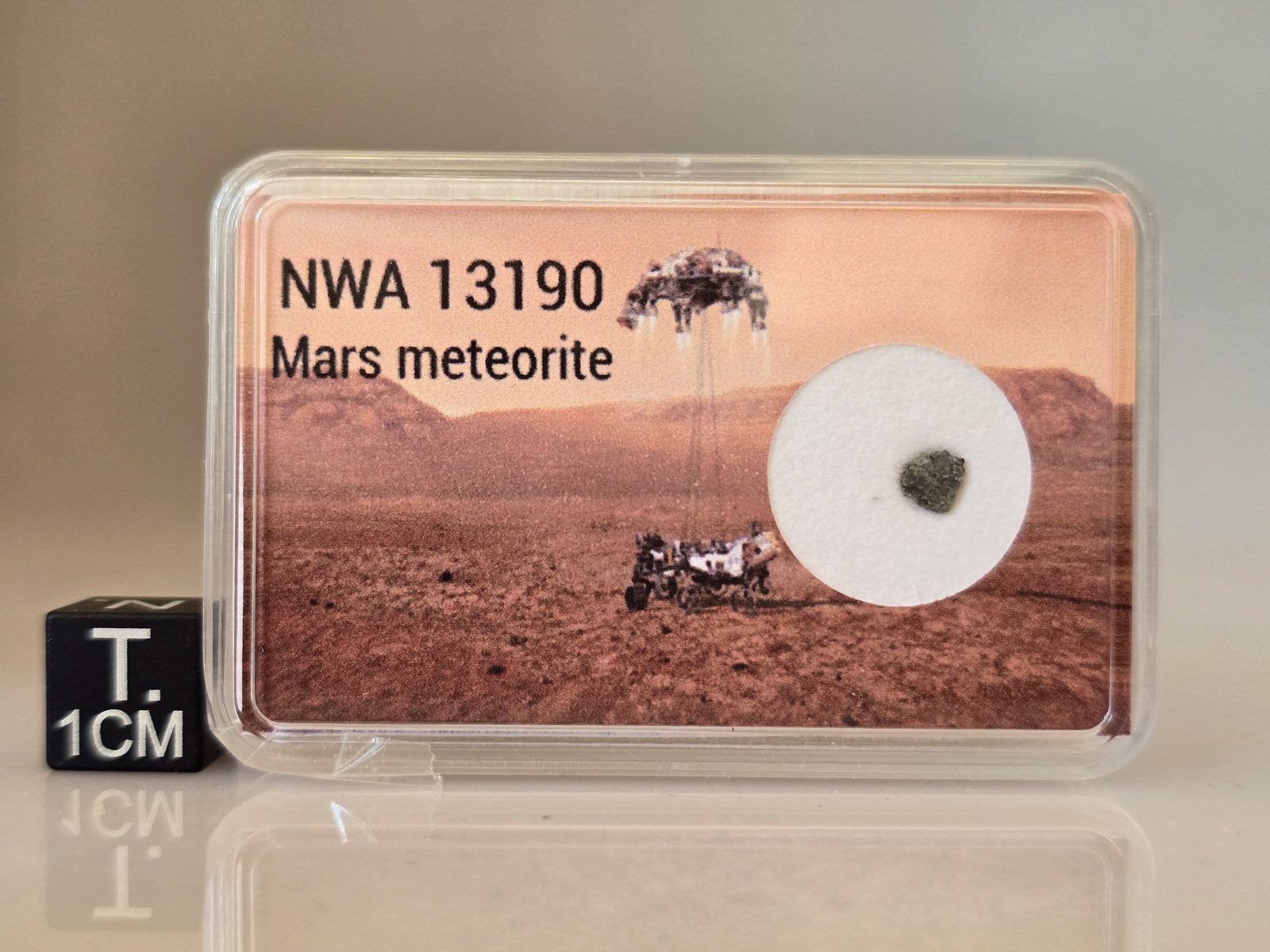 NWA 13190 (shergottite) - 0.028g part slice